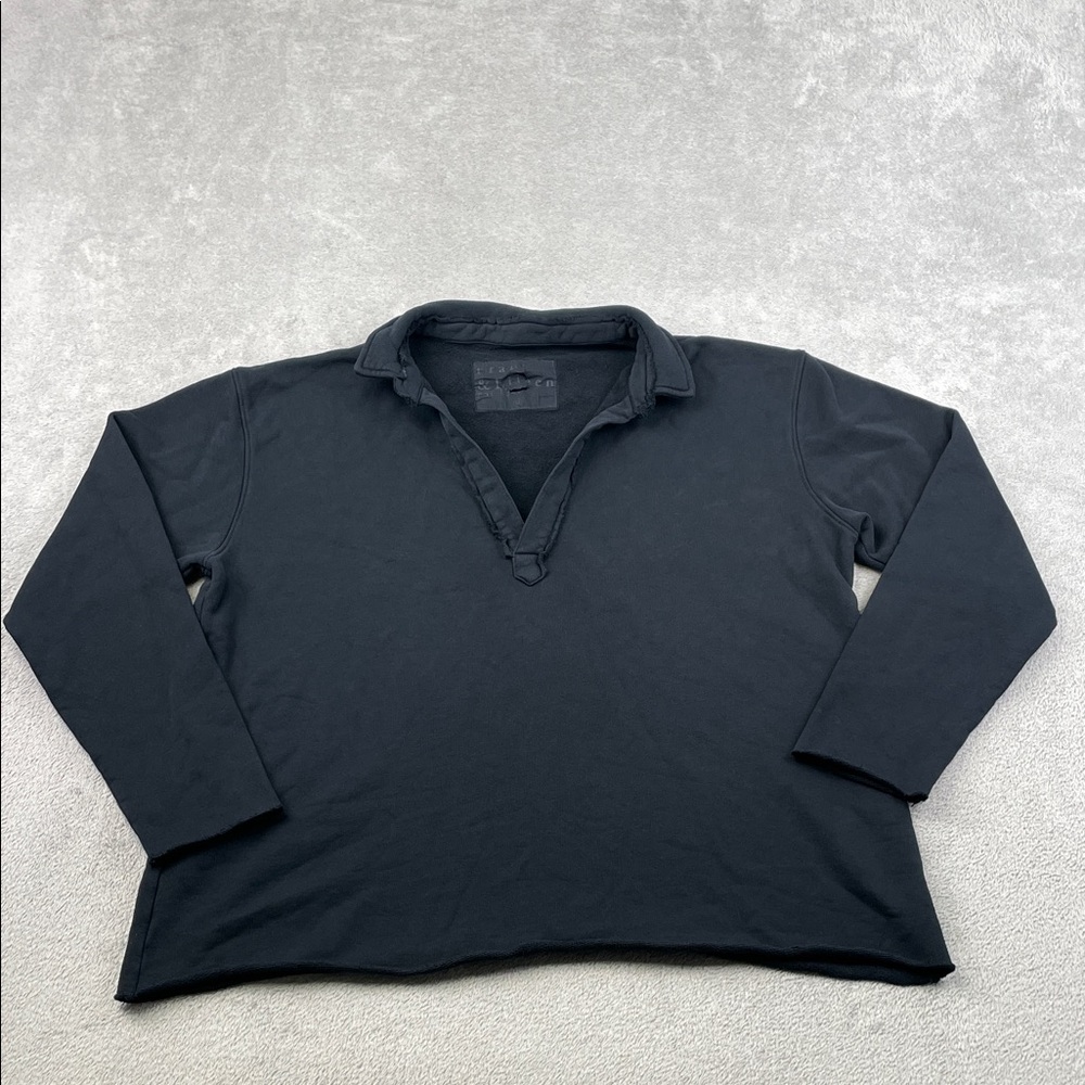NEW Frank & Eileen XL 100% Cotton Blue‎ Triple Fleece Heritage Jersey USA FLAW